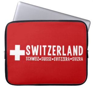 Protection Pour Ordinateur Portable SUISSE Manches d'ordinateur portable