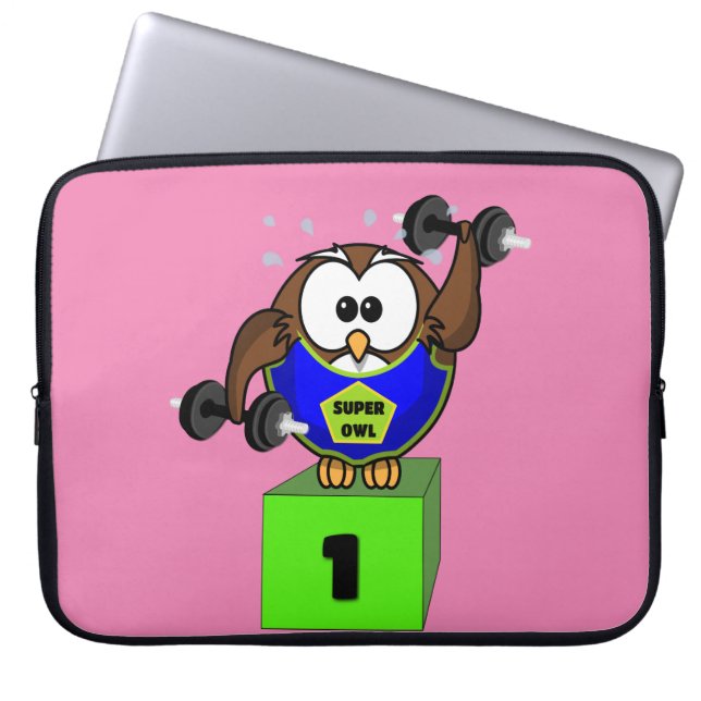 Protection Pour Ordinateur Portable SuperOwl (Devant)