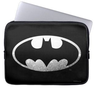 Protection Pour Ordinateur Portable Symbole Batman   Logo Grainy