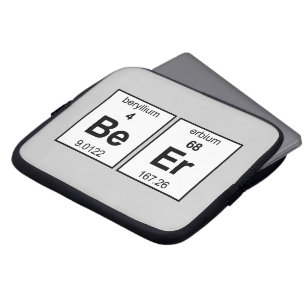 Protection Pour Ordinateur Portable Tableau périodique de bière