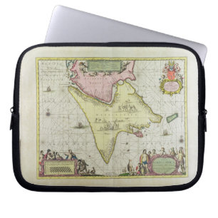 Protection Pour Ordinateur Portable Tabula Magellanica, Quatierrae del Fuego, plat 18