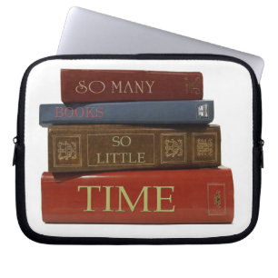 Protection Pour Ordinateur Portable Tant de livres tellement peu de douille de carnet