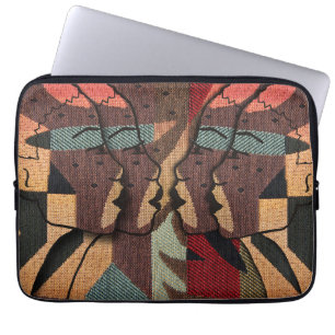 Protection Pour Ordinateur Portable Tapisserie africaine