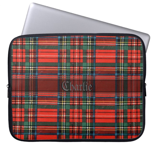 Protection Pour Ordinateur Portable Tartan écossais (Devant)