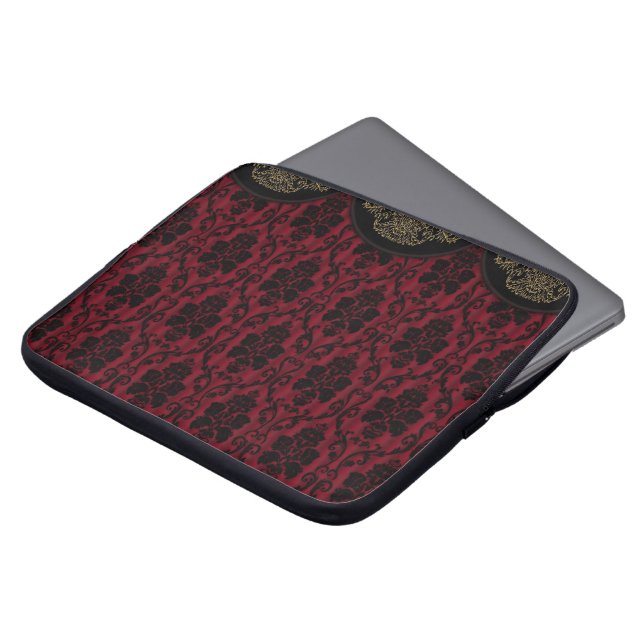 Protection Pour Ordinateur Portable Texture victorienne (Devant haut)