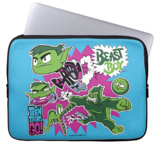 Protection Pour Ordinateur Portable Titans Ados, allez !   Les Shapeshifts Beast Boy