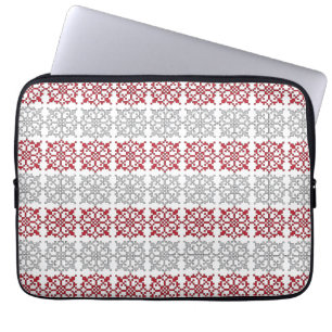 Protection Pour Ordinateur Portable Traditional Latvian SUN sign geometric pattern I