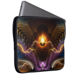 Protection Pour Ordinateur Portable Trésor De La Nuit Fractée Art Portable Sleeve