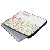 Protection Pour Ordinateur Portable Triangle Motif triangulaire triangulaire (Devant bas)