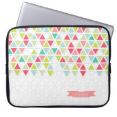 Protection Pour Ordinateur Portable Triangle Motif triangulaire triangulaire (Devant)