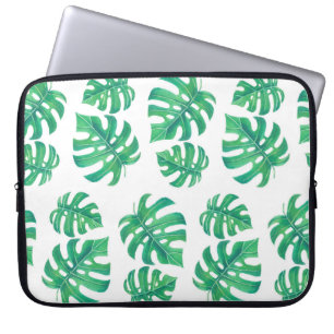 Protection Pour Ordinateur Portable Tropical pattern with monstera leaves