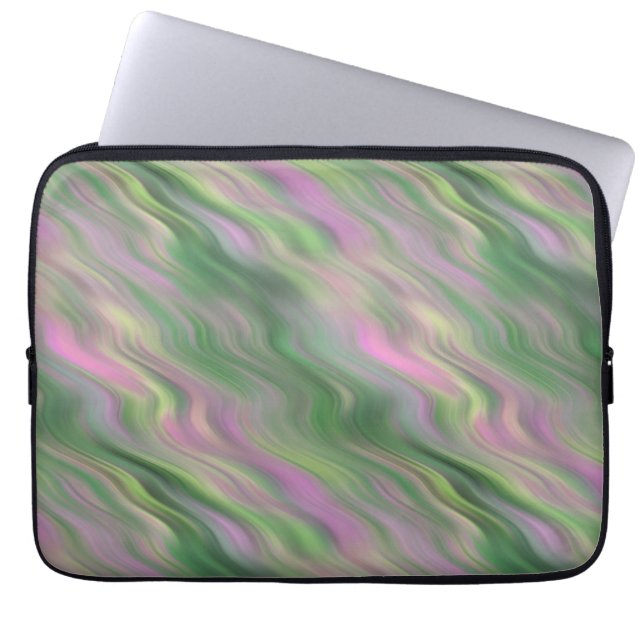 Protection Pour Ordinateur Portable Tulipe rose Vide Texture (Devant)