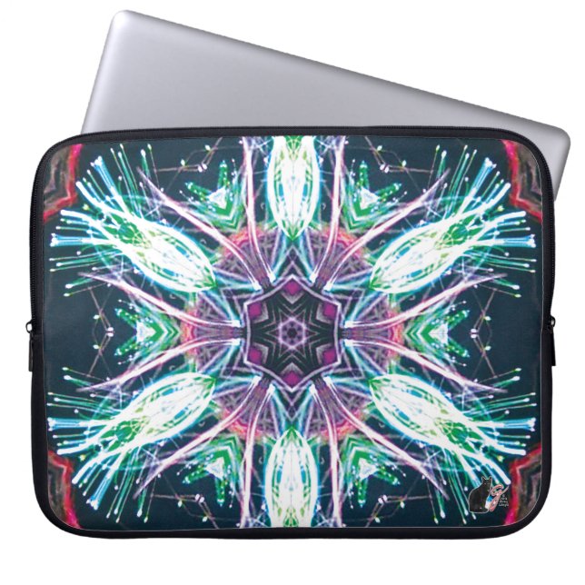 Protection Pour Ordinateur Portable Tulips Kaleidoscope Portable (Devant)