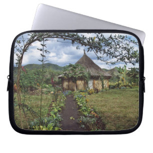 Protection Pour Ordinateur Portable Un village des Highlands, Goroka, Papouasie-Nouvel