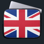 Protection Pour Ordinateur Portable Union Jack<br><div class="desc">Design basé sur le drapeau Union Jack du Royaume-Uni.</div>