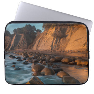 Protection Pour Ordinateur Portable Vague le long de la plage, Californie