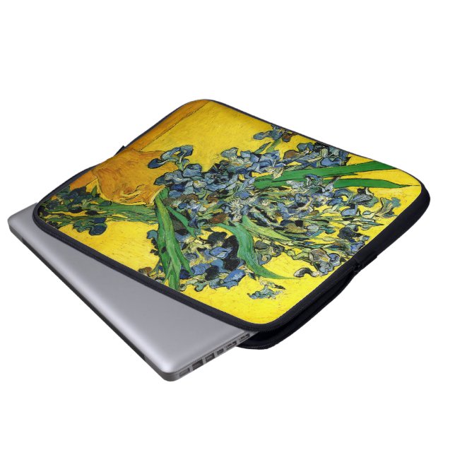Protection Pour Ordinateur Portable Van Gogh : Iris (Devant bas)
