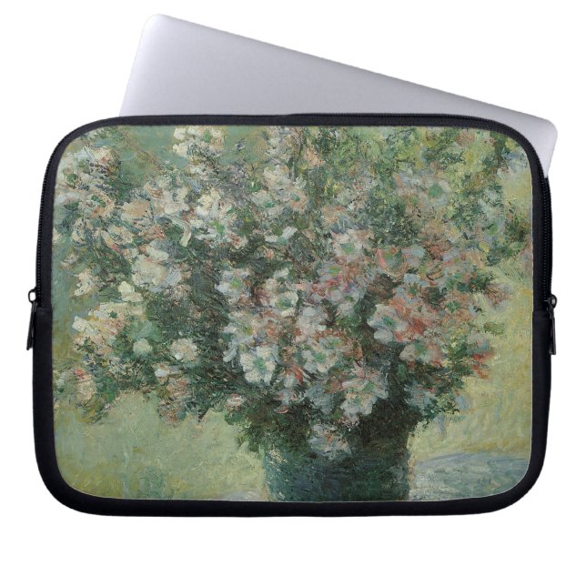 Protection Pour Ordinateur Portable Vase des fleurs de Claude Monet (Devant)