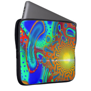 Protection Pour Ordinateur Portable Verre 3D semi-sonique fractal