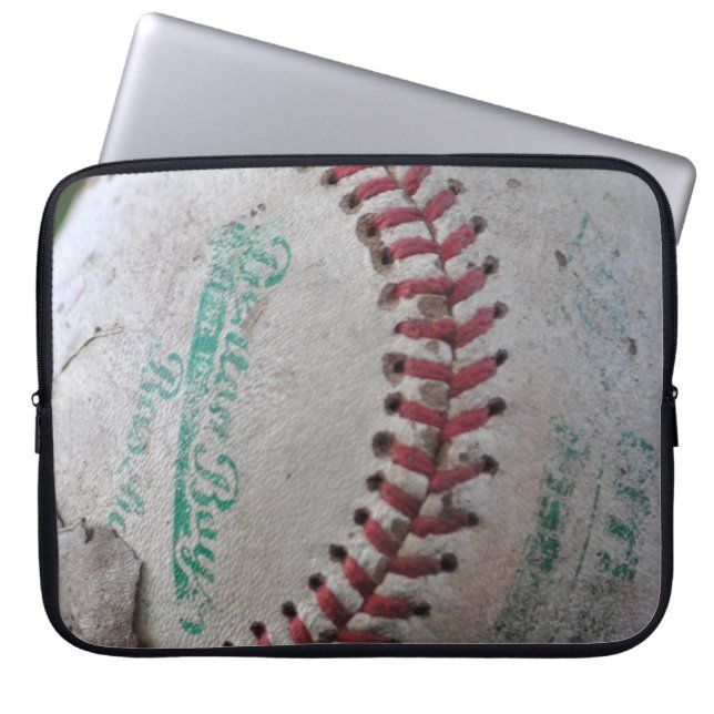 Protection Pour Ordinateur Portable Vieux base-ball (Devant)