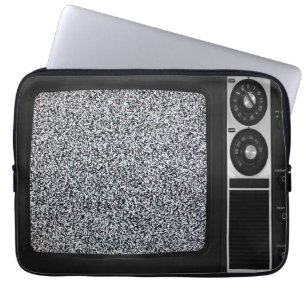 Protection Pour Ordinateur Portable Vieux téléviseur rétro avec capot Coque à écran st