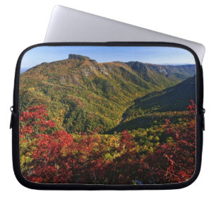 Protection Pour Ordinateur Portable Vue automnale de la gorge de Linville souvent appe