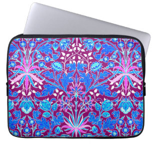Protection Pour Ordinateur Portable William Morris Hyacinth Imprimer, Aqua et Purple