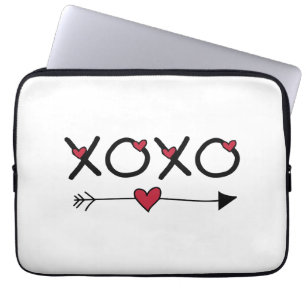 Protection Pour Ordinateur Portable XOXO Saint-Valentin