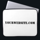 Protection Pour Ordinateur Portable YourWebSite.com<br><div class="desc">"YourWebSite.com" Remplacez l'adresse .com par votre adresse Web. Ajoutez tout autre slogan ou texte.</div>