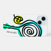 Protection ultra mince pour iPhone 15 Coque (Verso Horizontal)