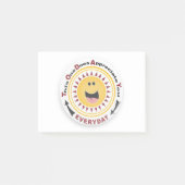 Protections de post-it d'appréciation (Devant)