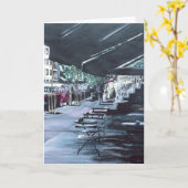 Protégé par la carte de voeux Mid Morning Sun (Fleur jaune)