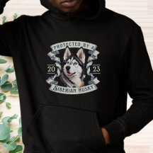 Protégé Par Un Sweat - shirt à capuche Husky Sibér