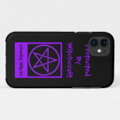 Protégé par Witchcraft Cheeky Witch iphone 5 coque (Dos (Horizontal))