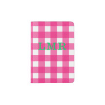 Couverture de passeport pour le monogramme de cont