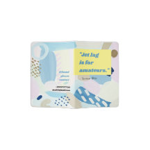 Fille colorée amusante Voyage Citations d'aquarell