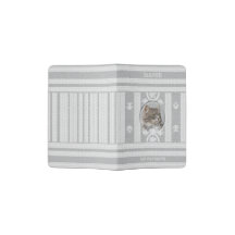 Gris Pet Photo romantique stylisée damas floral