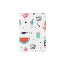 Motif des éléments d'été amusants