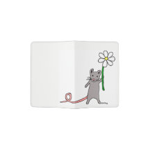 Passeur De Souris Et D'Art Fleuri