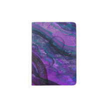 Purple Passion Alcool Encre Conception abstraite