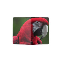 SUPPORT ROUGE DE PASSEPORT D'ARA