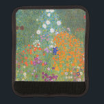 Protège Poignée Pour Bagage Gustav Klimt Fleur Jardin Cottage Nature<br><div class="desc">Un beau tableau de jardin - c'est un tableau classique de Gustav Klimt,  appelé Cottage Garden,  ou Bauergarten,  1907,  qui est un gros plan d'un jardin fleuri,  un tableau floral coloré.</div>