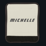 Protège Poignée Pour Bagage Science-fiction professionnelle minimaliste<br><div class="desc">Conception simple et professionnelle moderne.</div>