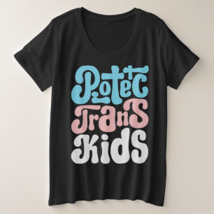 Protéger la chemise Trans Kids Plus