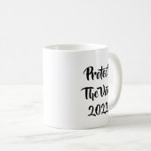 Protéger La Mug De Café Vote 2022 (Devant droit)