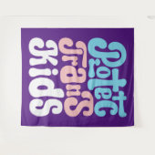 Protéger la tapisserie des enfants trans (Devant (Horizontal))