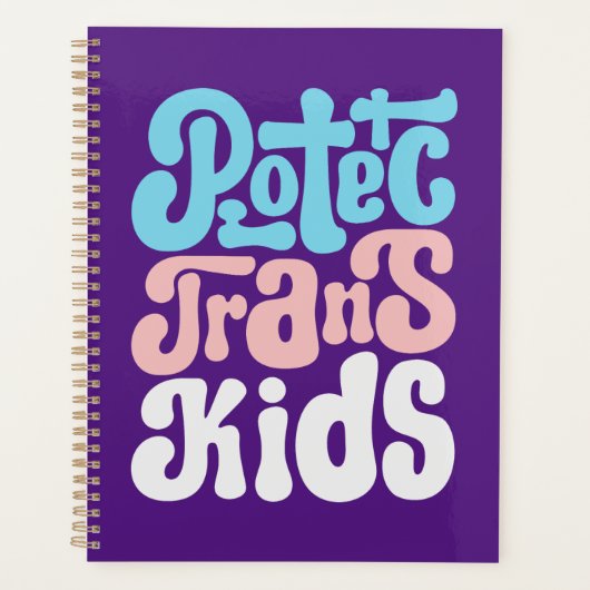 Protéger le planificateur Trans Kids (Devant)