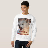Protéger le sweatshirt de la liberté d'expression (Devant entier)
