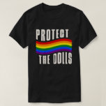 Protéger le T-shirt des poupées - AW 2025 Afficher<br><div class="desc">T-shirt Protect the Dolls - AW 2025 Afficher Finale Charity Tee - 100% Produit de Trans Lifeline | Trans Rights,  allié LGBTQ ,  Mode de protestation</div>
