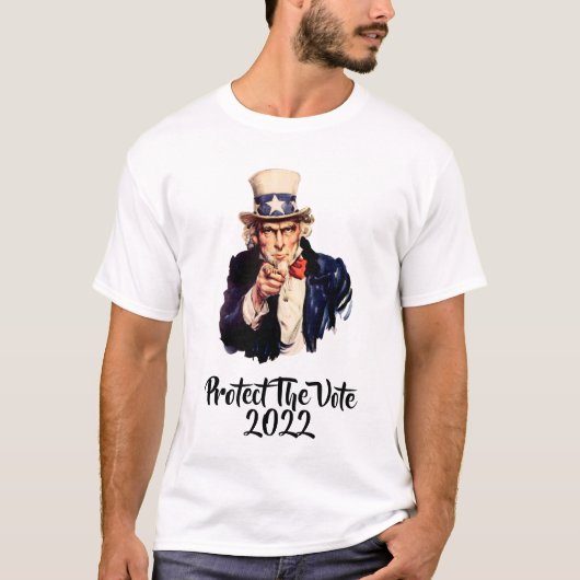 Protéger Le T-shirt Vote 2022 (Devant)